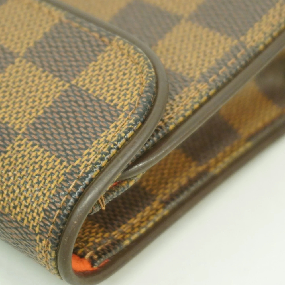 LOUIS VUITTON Authentic Brown Damier Pochette Fanny Pack - Picture 8 of 9